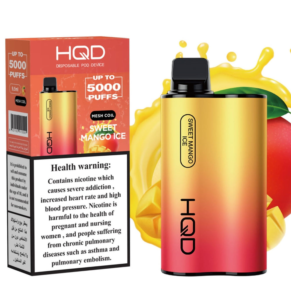 HQD CUVIE ULTIMATE DISPOSABLE POD DEVICE 20mg