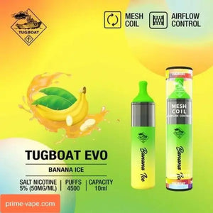 
            
                Load image into Gallery viewer, TUGBOAT EVO 4500PUFFS 50MG
            
        