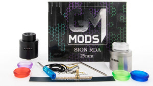 
            
                Load image into Gallery viewer, QP Design by GM Mods Sion RDA 25mm LE Tank
            
        
