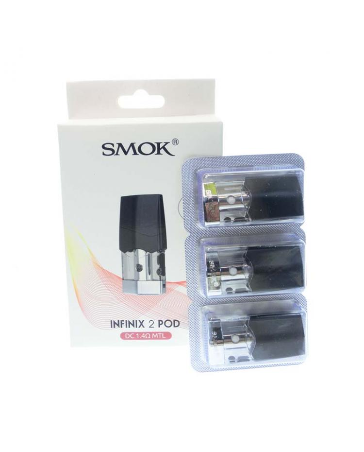 
            
                Load image into Gallery viewer, SMOK INFINIX 2 PODS 3PCS/Pack
            
        
