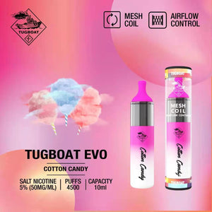 
            
                Load image into Gallery viewer, TUGBOAT EVO 4500PUFFS 50MG
            
        