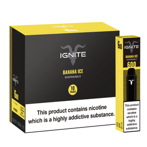 
            
                Load image into Gallery viewer, IGNITE V600 DISPOSABLE 600 PUFFS, 20Mg
            
        