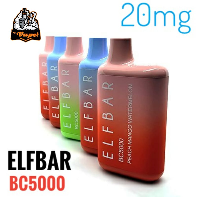 ELFBAR - BC5000 PUFFS DISPOSABLE 20MG