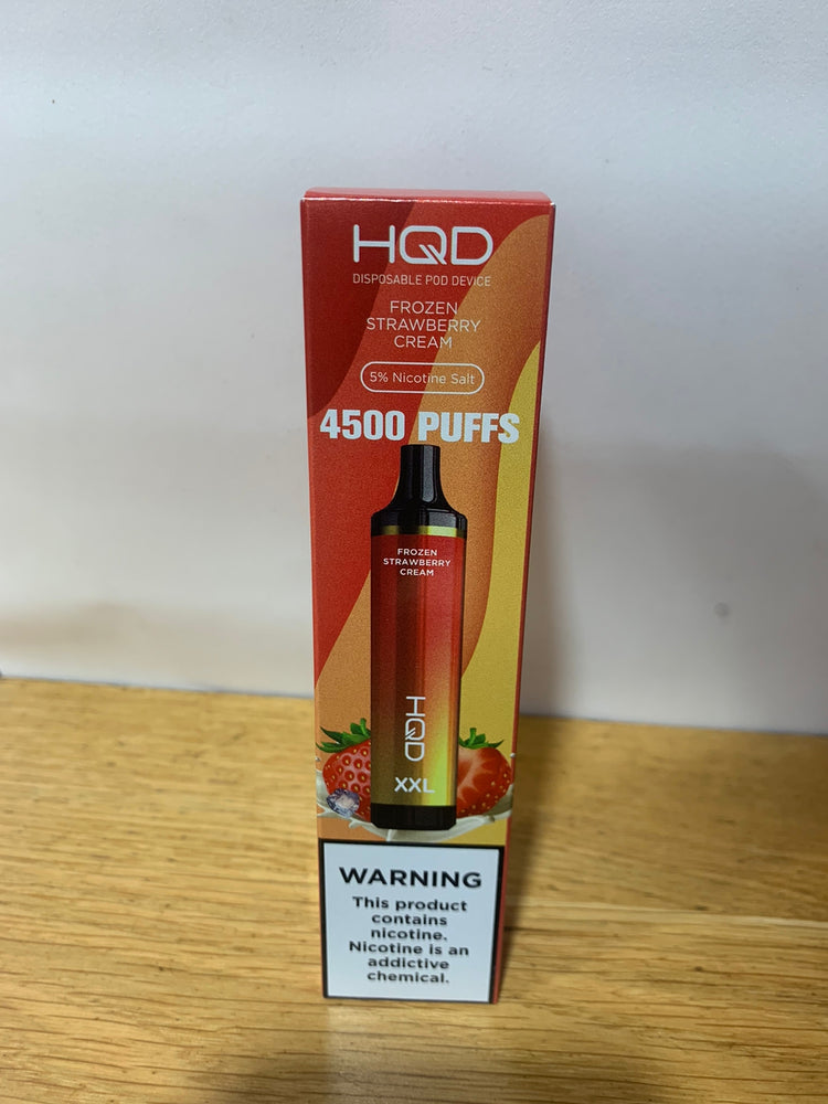 
            
                Load image into Gallery viewer, HQD XXL DISPOSABLE 4500 PUFF  5%
            
        