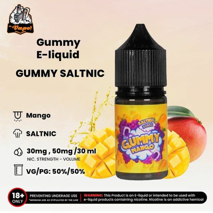 
            
                Load image into Gallery viewer, GUMMY SALTNIC 30MG &amp;amp; 50MG 30ML
            
        