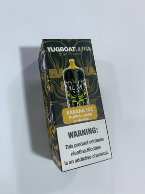 TUGBOAT ULTRA 6000 PUFFS 5%Mg RECHARGABLE