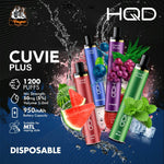 HQD Cuvie Plus - Disposable Pod Device (1200) Puff