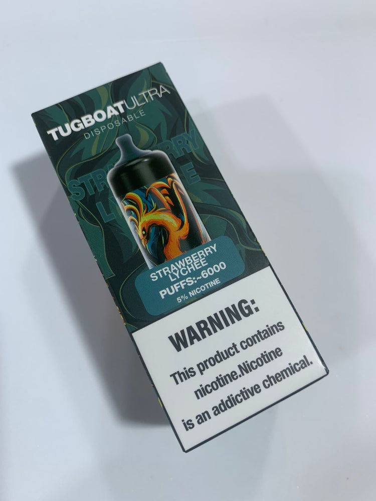 TUGBOAT ULTRA 6000 PUFFS 5%Mg RECHARGABLE